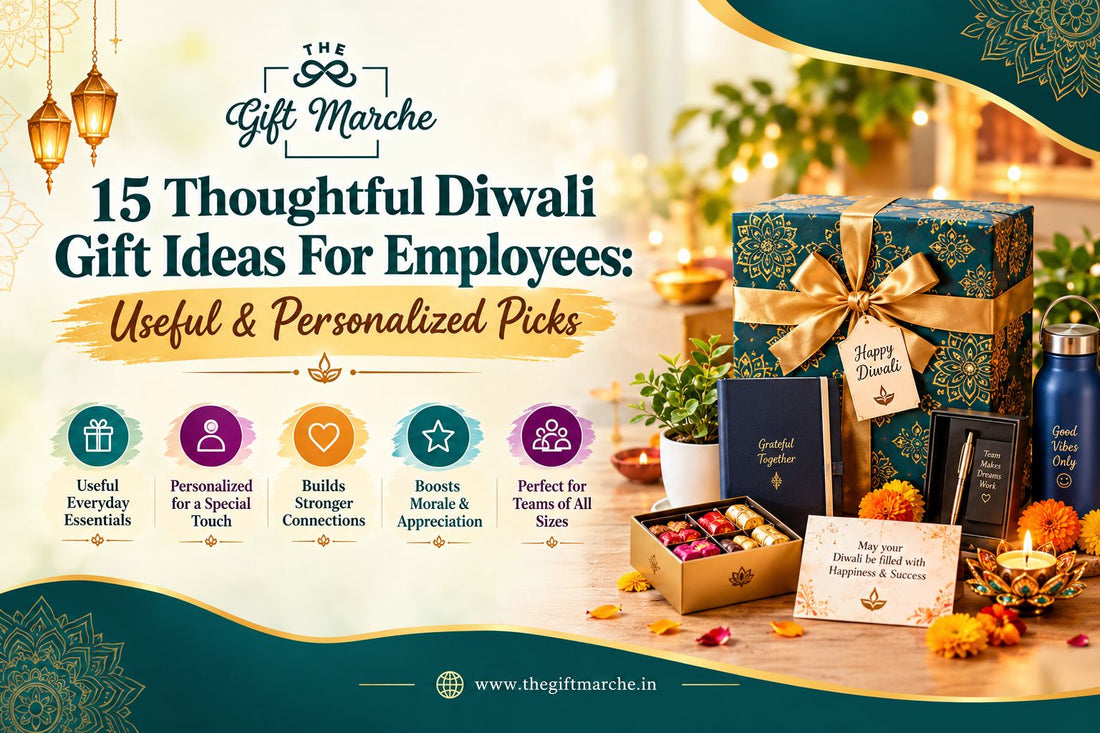 15 Thoughtful Diwali Gift Ideas For Employees: Useful & Personalized Picks