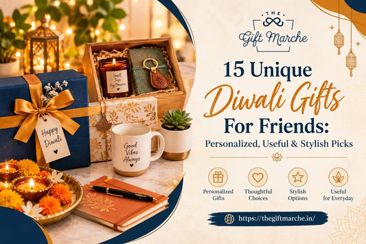 15 Unique Diwali Gifts For Friends: Personalized, Useful & Stylish Picks