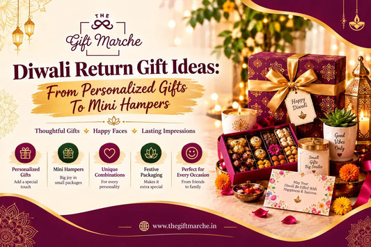 Diwali Return Gift Ideas: From Personalized Gifts To Mini Hampers