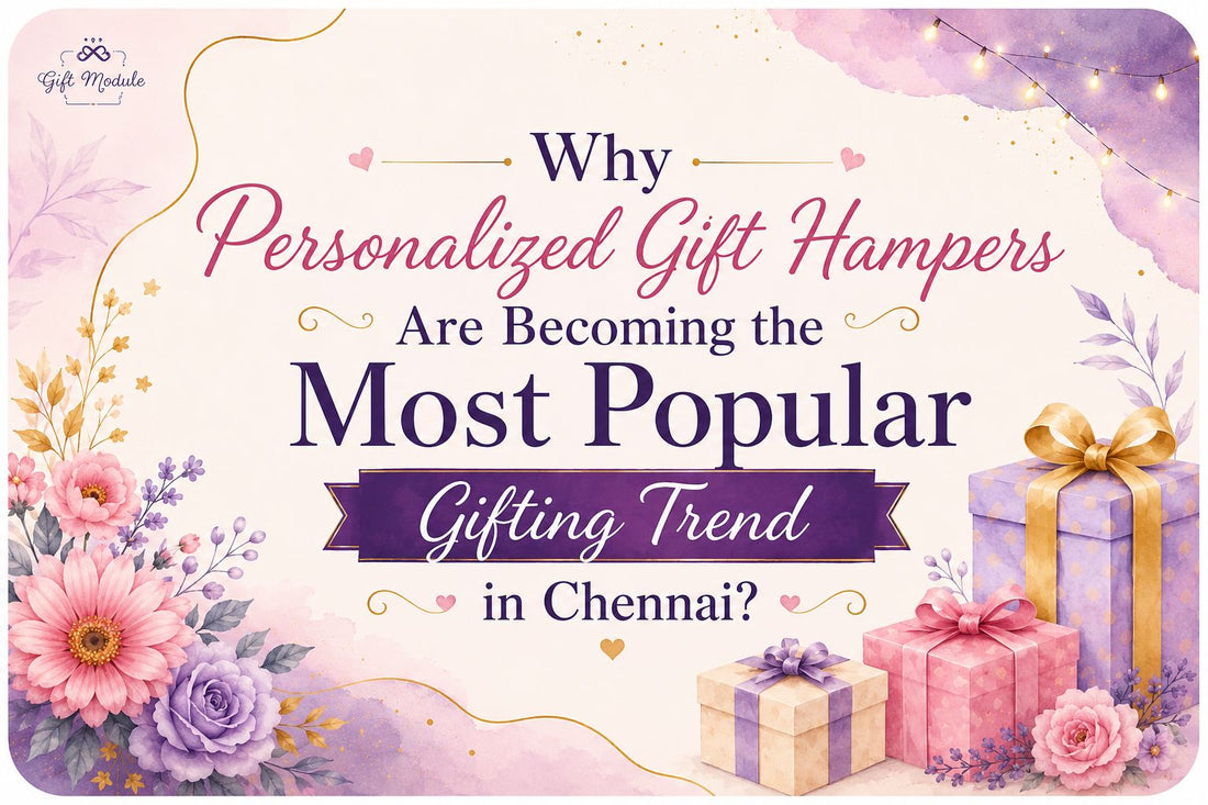 Why Personalized Gift Hampers Are Becoming the Most Popular Gifting Trend in Chennai