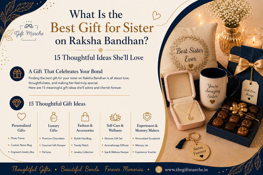 What Is the Best Gift for Sister on Raksha Bandhan? 15 Thoughtful Ideas She’ll Love
