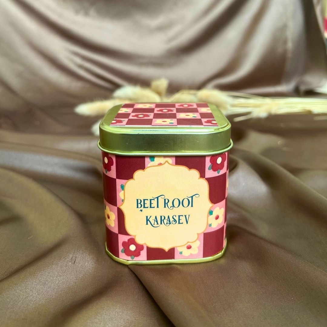 Velvet Diwali suitcase