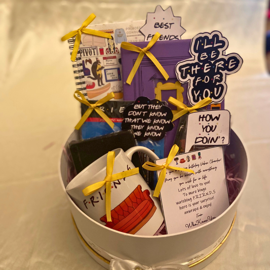 Friends Theme Birthday Gift Hamper | Customized Gift Box for Best Friends
