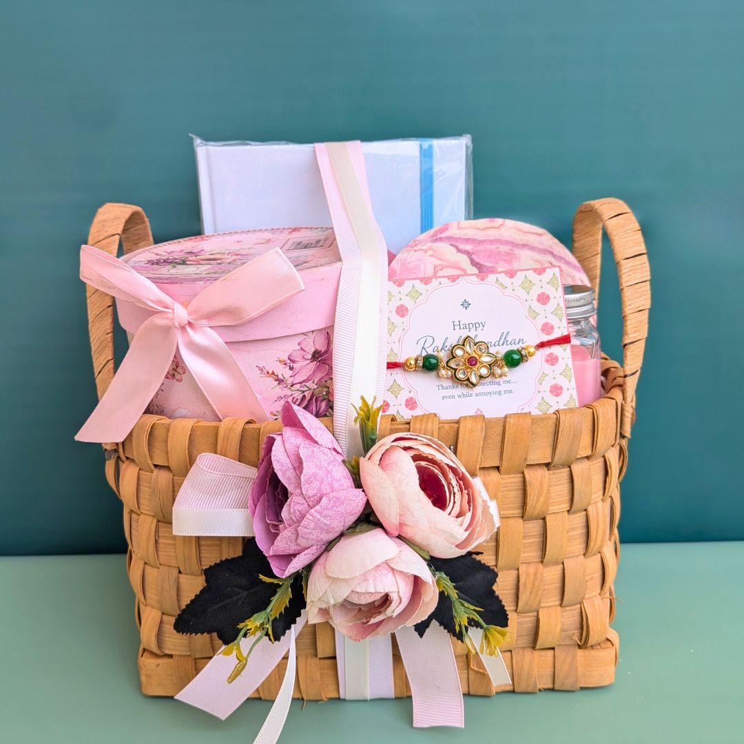 Thoughtful Raksha Bandhan Gift Hamper for Sister