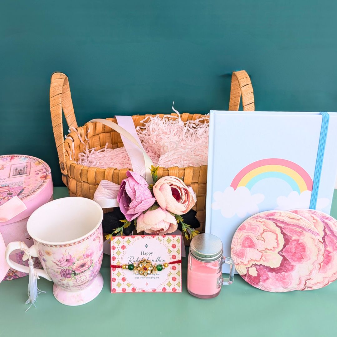 Thoughtful Raksha Bandhan Gift Hamper for Sister
