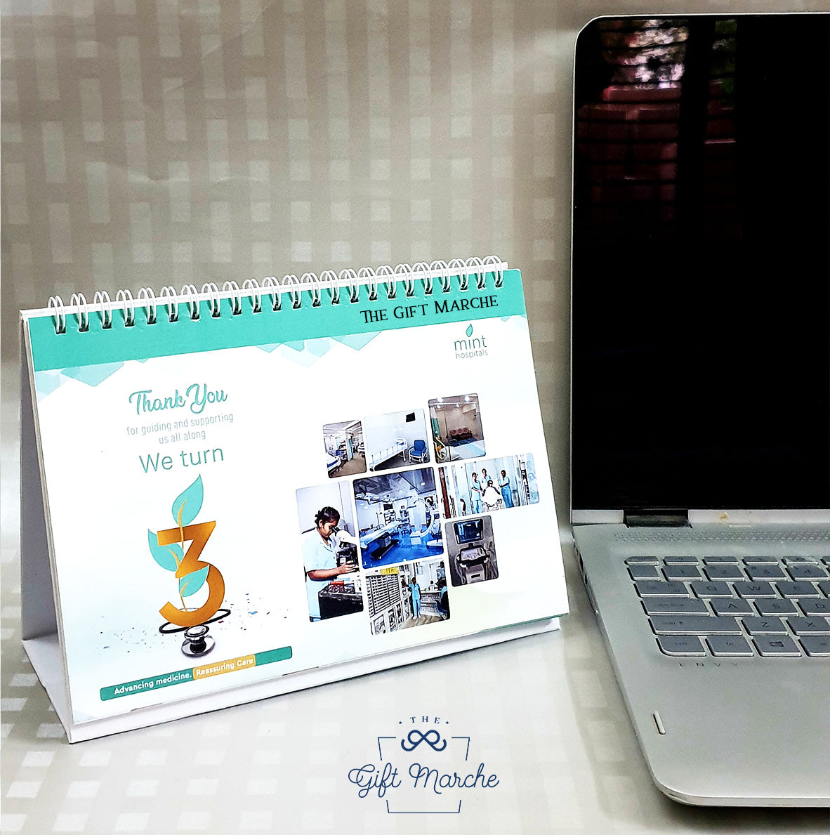 Personalized Planner & Calender for Mint Hospital (Chennai)