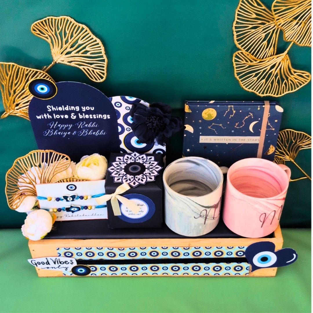 Evil Eye Rakhi Hamper