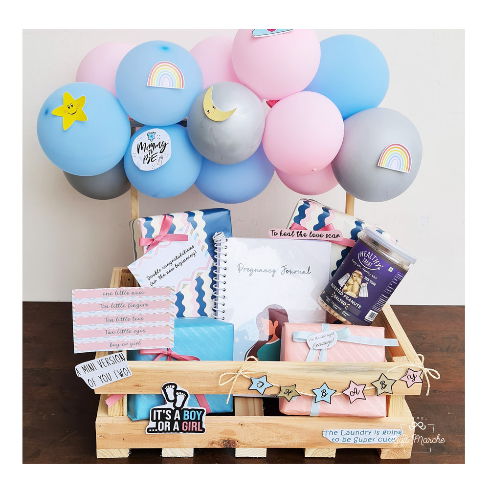 Mom To Be Theme Hamper -The Gift Marche in Chennai