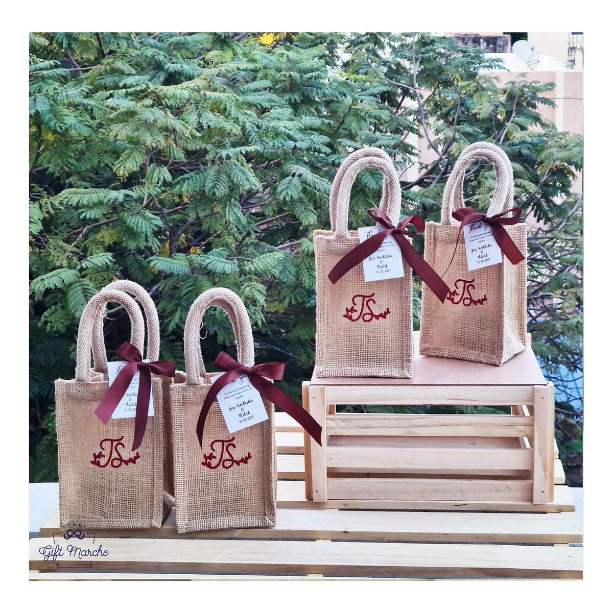 Just bag personalized with logo