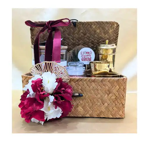 Personalized Dabara set House warming Hamper -The Gift Marche in Chennai