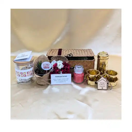 Personalized Dabara set House warming Hamper -The Gift Marche in Chennai