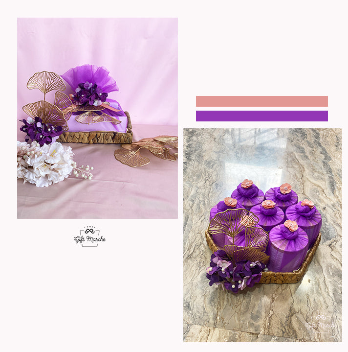 Purple Theme Trousseau Sets