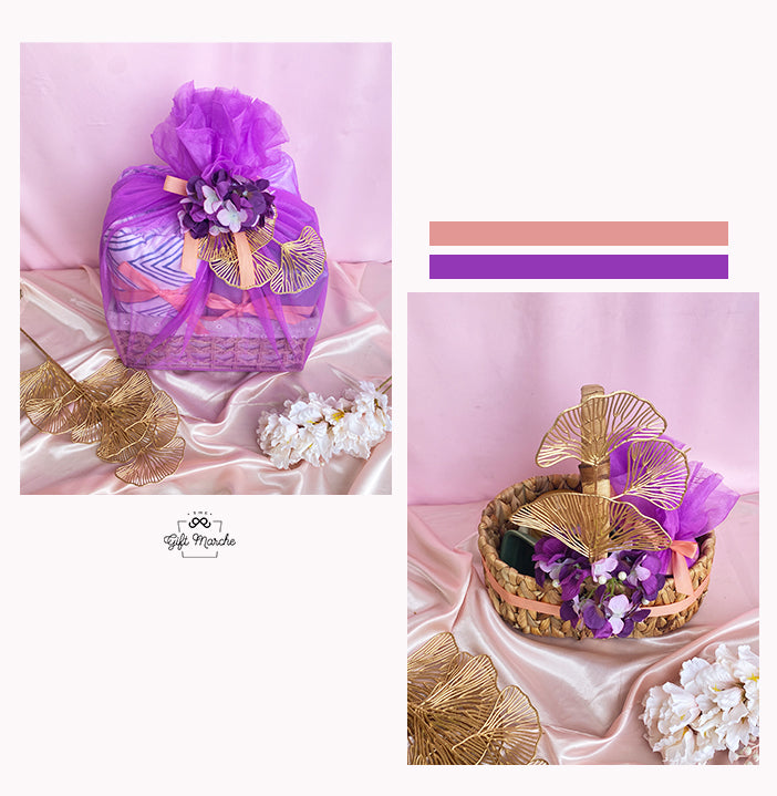 Purple Theme Trousseau Sets