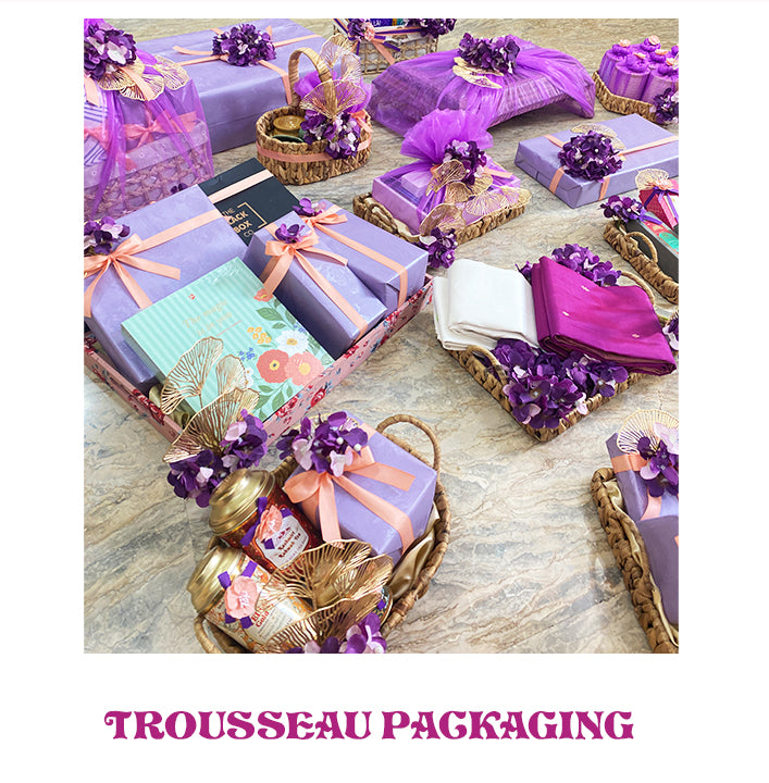 Purple Theme Trousseau Sets
