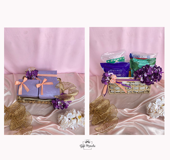 Purple Theme Trousseau Sets