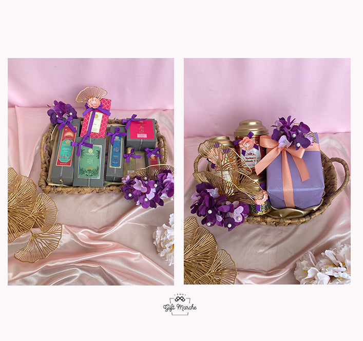 Purple Theme Trousseau Sets