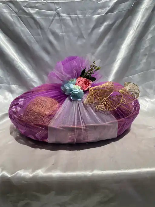 PurplewithGoldLeafTrousseauPackaging-TheGiftMarcheinChennai