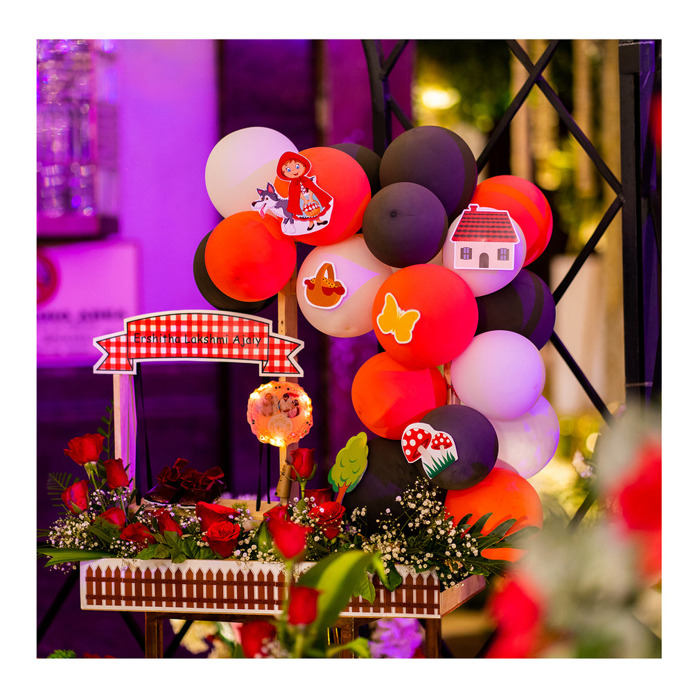Red Riding Hood Themed Baby Shower Trousseau & Gifts