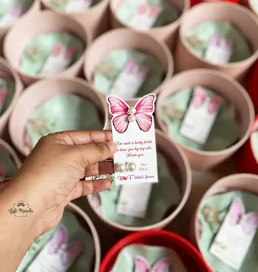 Red Brides maid Boxes -The Gift Marche in Chennai