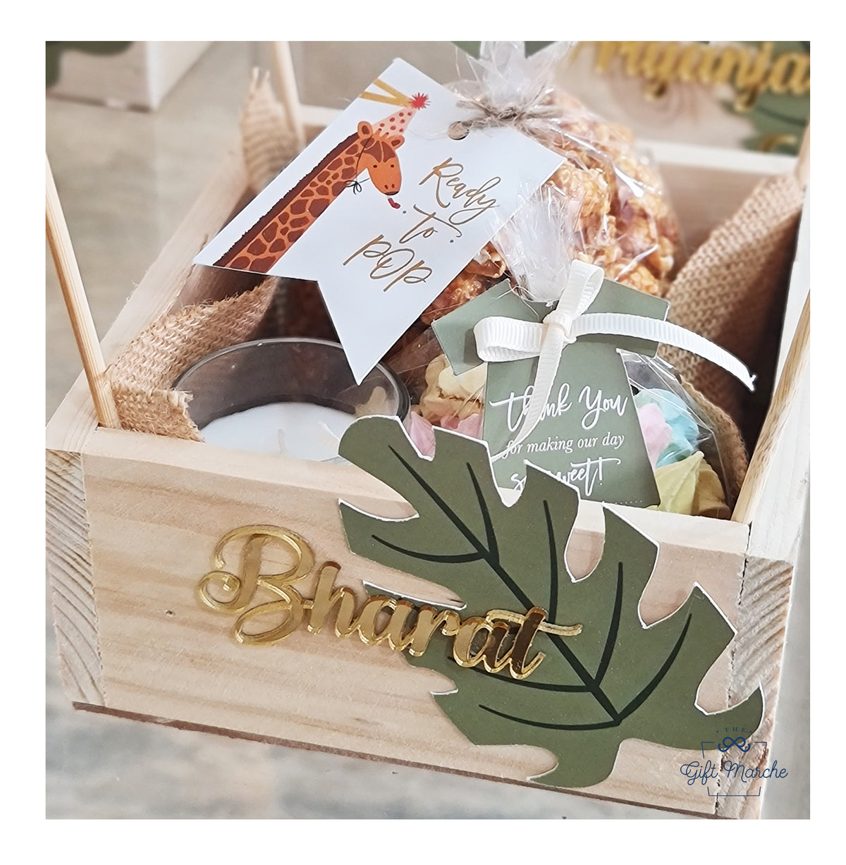 Safari Theme Baby Shower Hamper