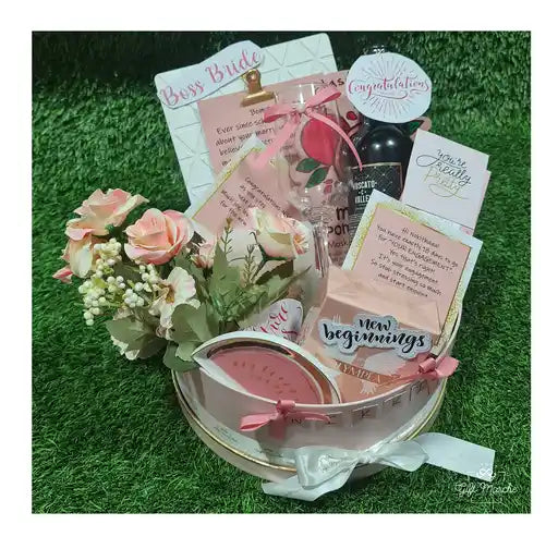 Soft Baige Bride to be Hamper-The Gift Marche in Chennai
