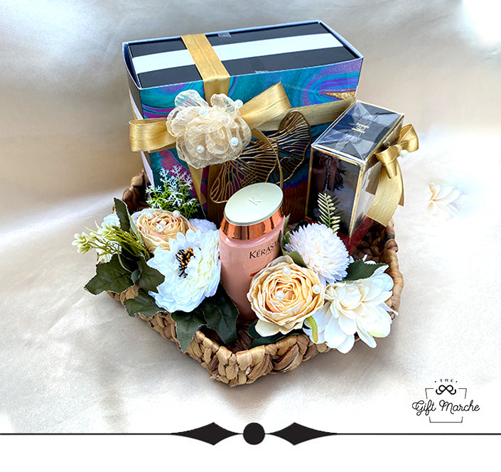 Pastel Trousseau Tray Packing