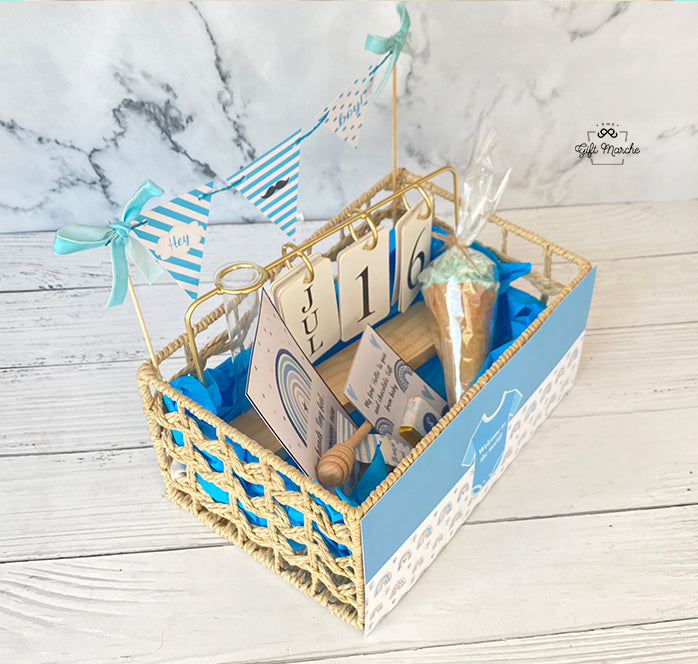 Sailor Theme Baby Announcement Hamper