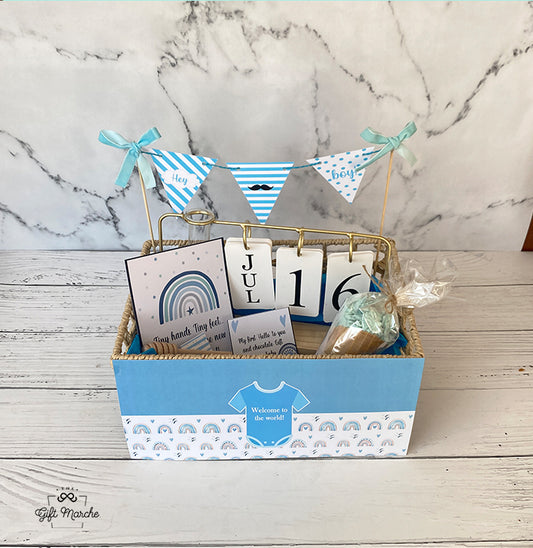 Sailor Theme Baby Announcement Hamper