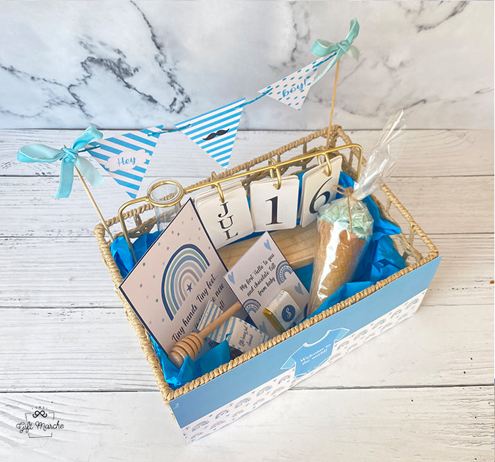 Sailor Theme Baby Announcement Hamper