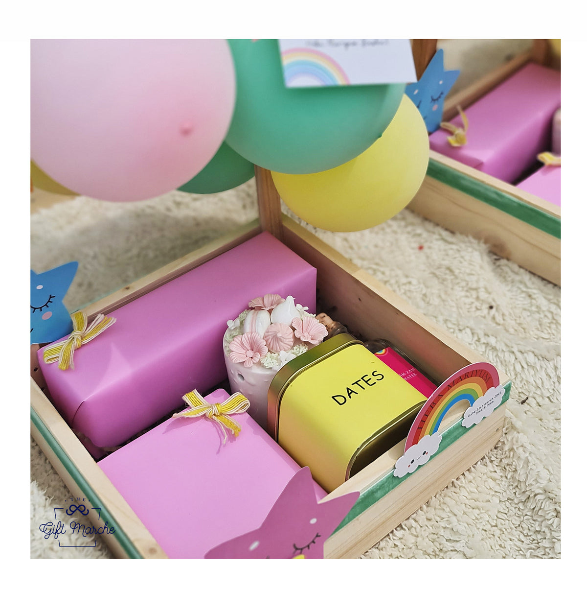 Sunshine Theme Baby Announcement Favors