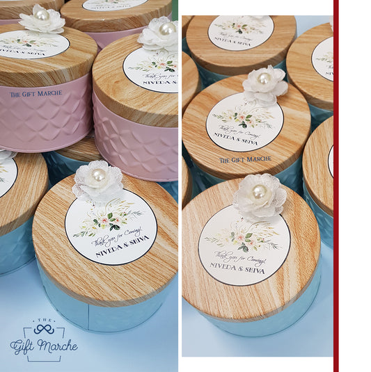 Tin Favor Jars