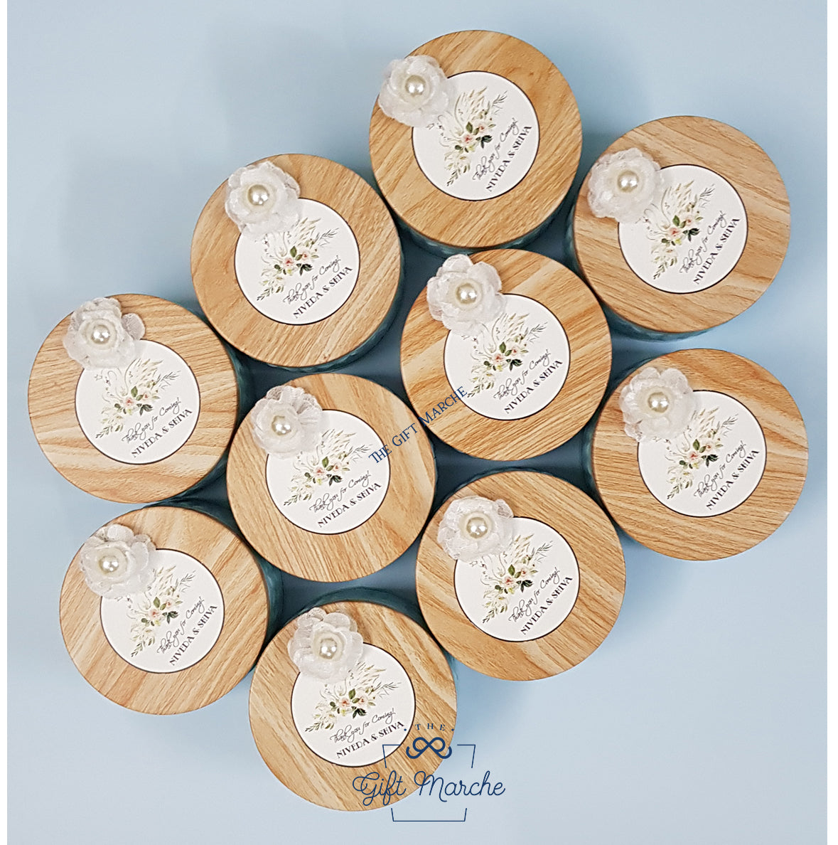Tin Favor Jars