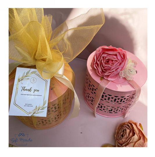 Floral Blush Luxe Basket