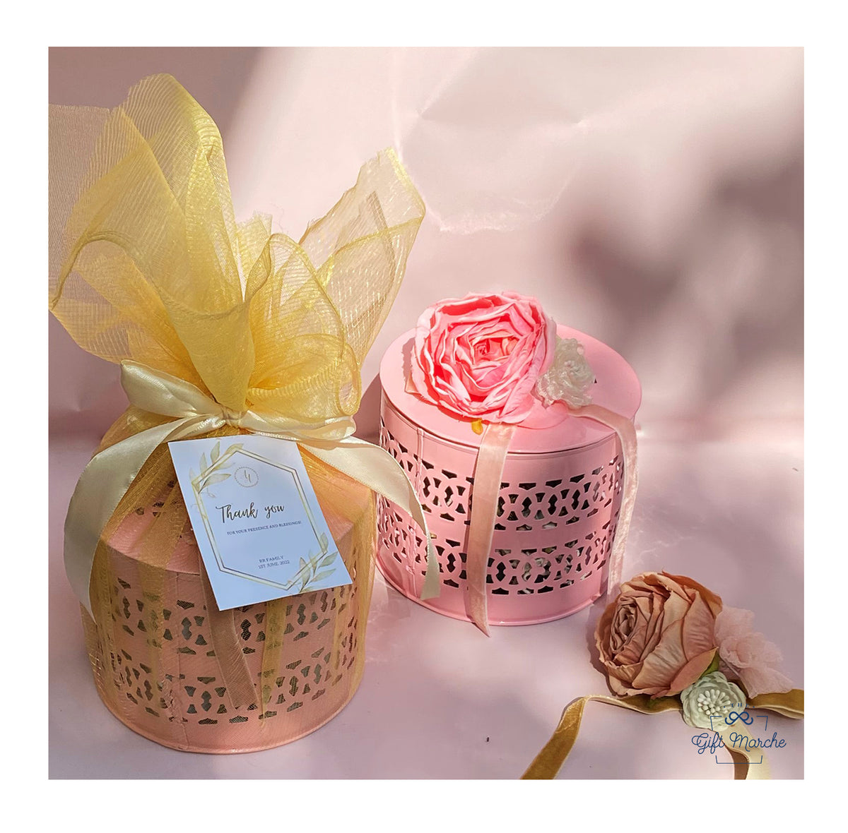 Floral Blush Luxe Basket