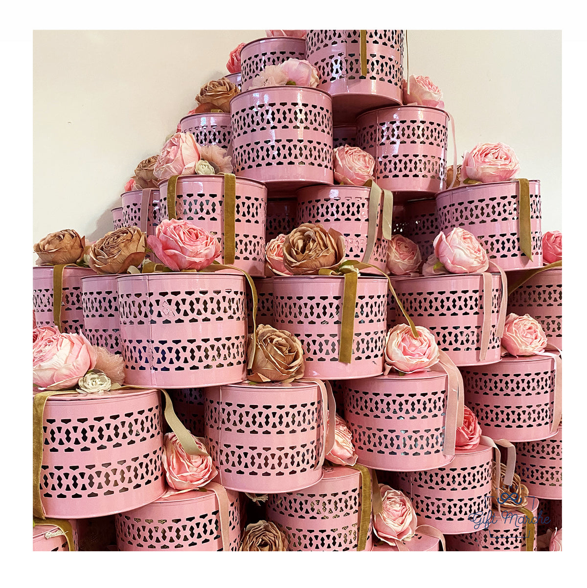 Floral Blush Luxe Basket