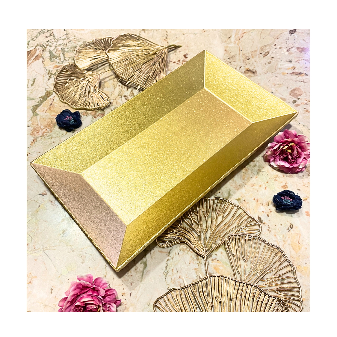 Golden Luxe Tray