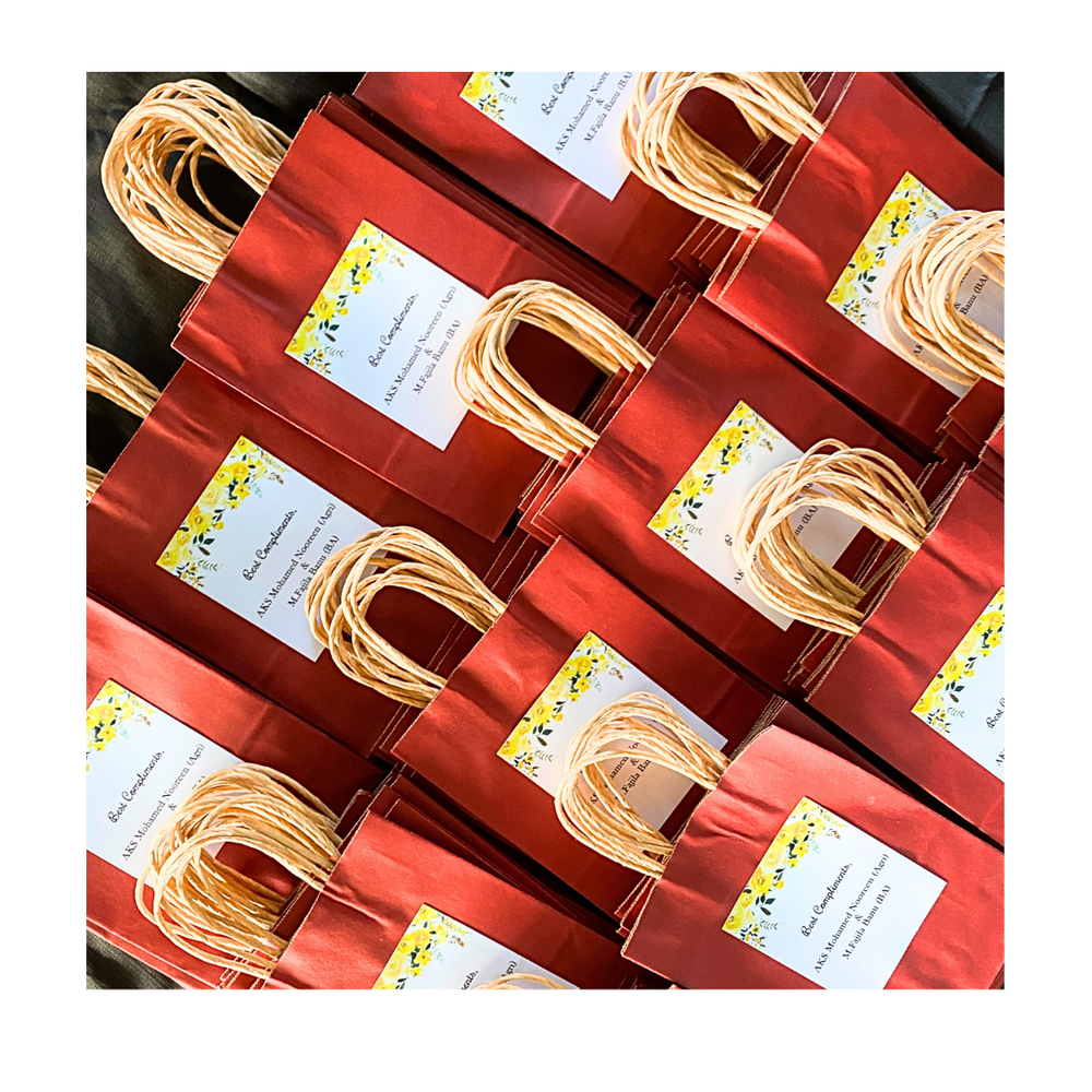 Personalized Goodie Bag Return Favors