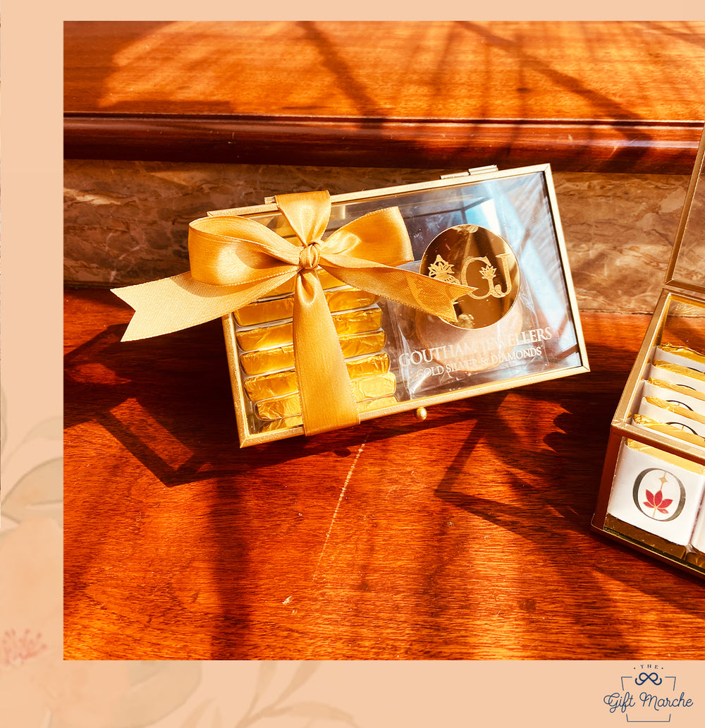 Gold Glass PR Hamper for Gowtham Jewellers
