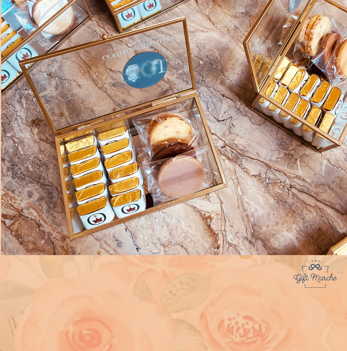 Gold Glass PR Hamper for Gowtham Jewellers