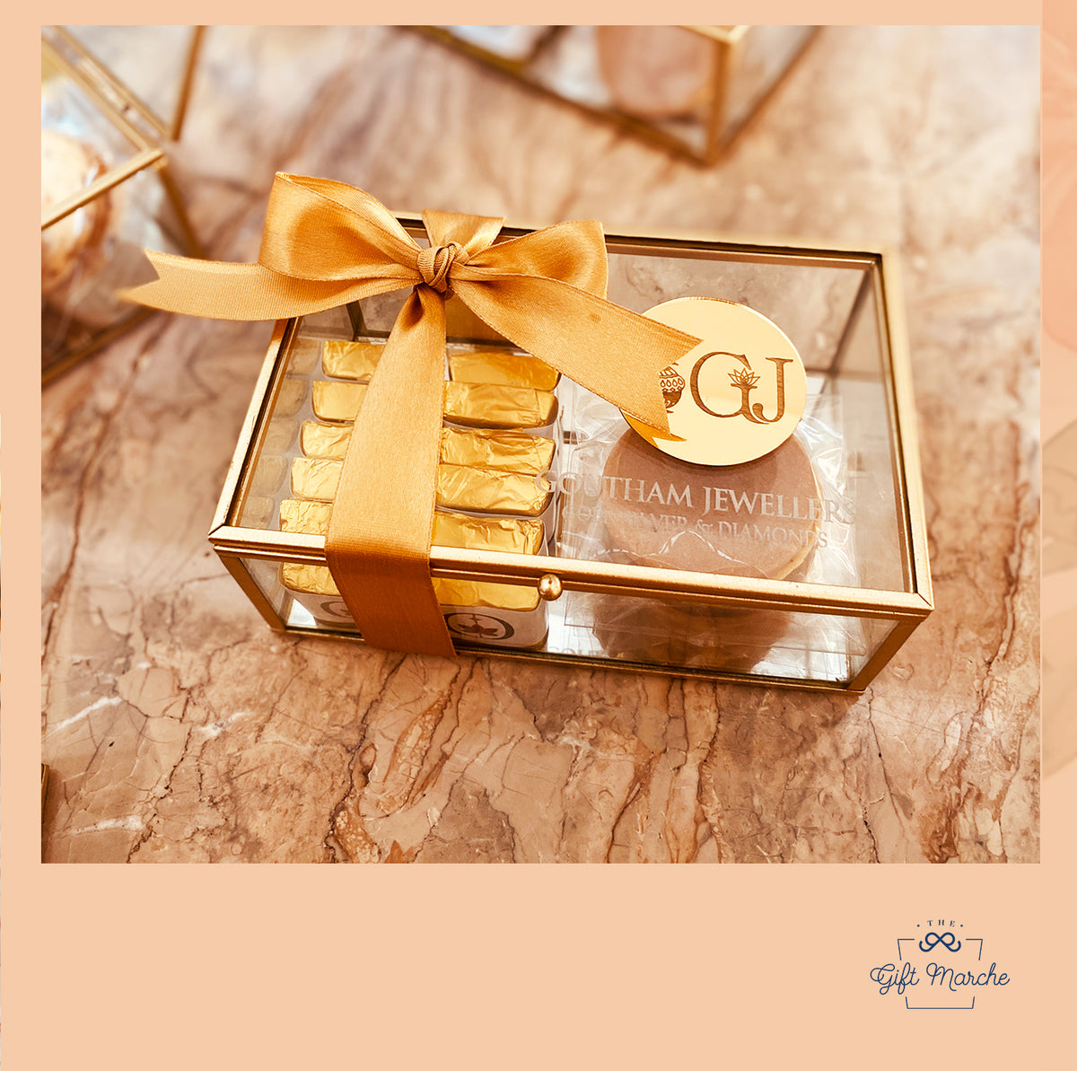 Gold Glass PR Hamper for Gowtham Jewellers