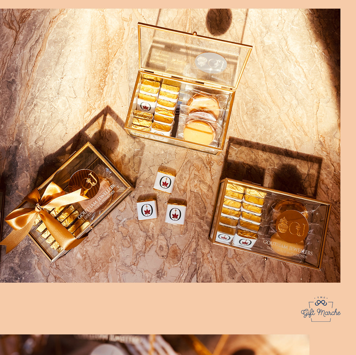 Gold Glass PR Hamper for Gowtham Jewellers